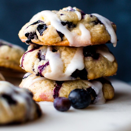 Truvia Blueberry Cookies - Apex Bakery